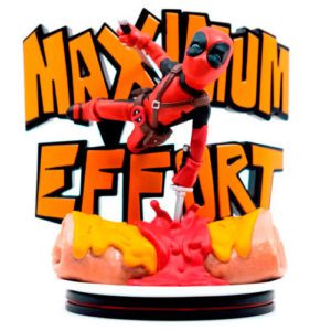 Figurine Deadpool Maximum Effort Diorama 14cm PVC - QMX - Marvel