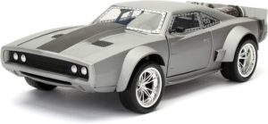 Fast & Furious - Dom's Ice Charger - Die Cast - Jada 1970 Plymouth Road Runner Grey