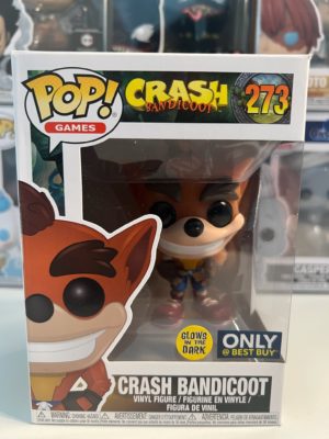 Funko POP! Games Crash Bandicoot Glow in the Dark Limited Edition Best Buy - Imperfect Box