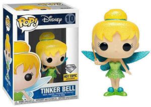 Funko POP! Disney Tinker Bell Diamond Limited Edition Hot Topic + Acrylic Box