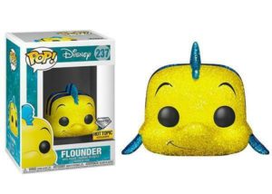 Funko POP! La Petite Sirène Flounder Diamond Edition Limitée Hot Topic