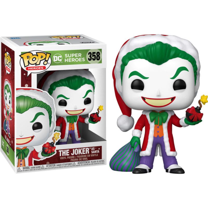 Funko POP! Heroes DC Super Heroes The Joker as Santa