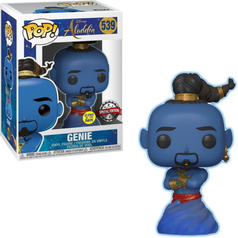 Funko POP! Disney Aladdin (Live Action) Genie Glow in the Dark Limited Edition