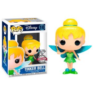 Funko POP! Disney Tinker Bell Diamond Edition Limitée + Boîte Acrylique