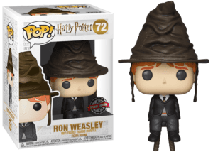Funko POP! Harry Potter Ron Weasley Sprechender Hut Limitierte Auflage