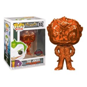 Funko POP! Heroes Batman Arkham Asylum The Joker Orange Chrome Limited Edition