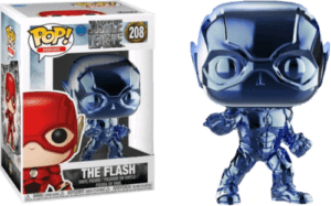 Funko POP! Heroes DC Justice League The Flash Chrome Blue Limited Edition