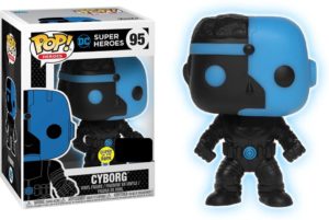 Funko POP! Heroes DC Super Heroes Cyborg Glow in the Dark Limited Edition