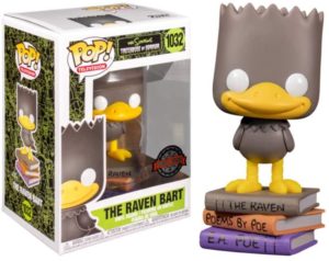 Funko POP! Television Die Simpsons Treehouse of Horror The Raven Bart Limitierte Auflage