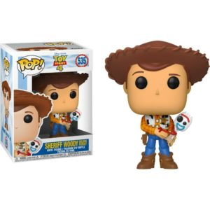 Funko POP! Toy Story 4 Sheriff Woody Holding Forky Limited Edition