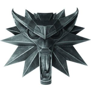 The Witcher Geralt Wolf Wandskulptur