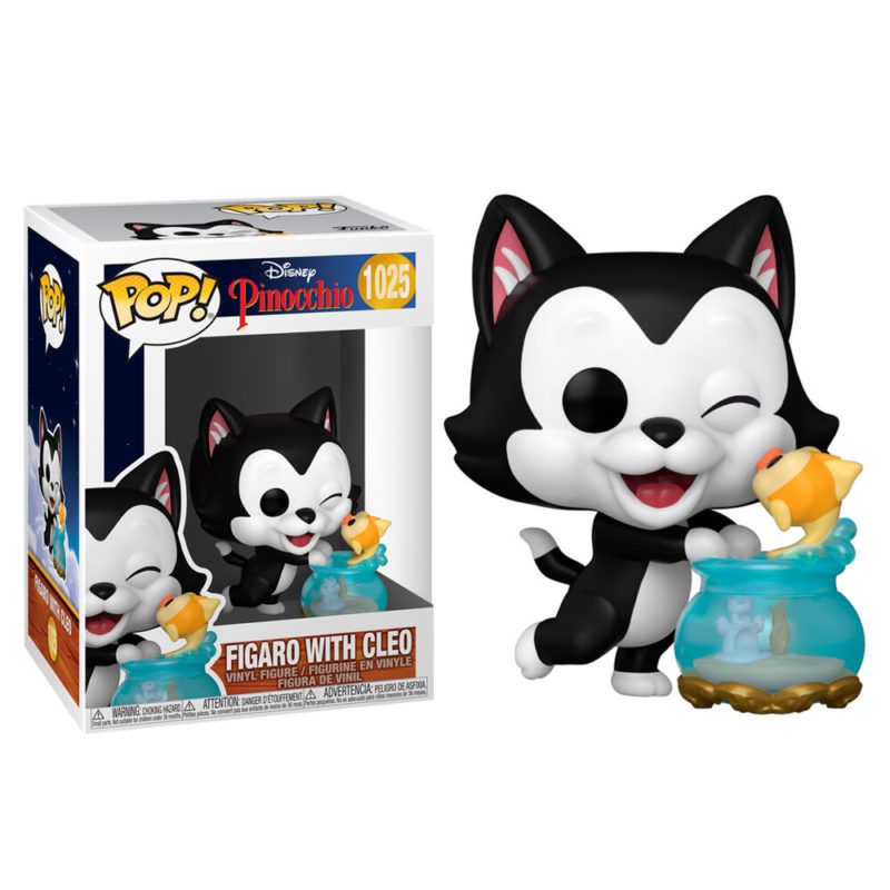Funko POP! Disney Pinocchio Figaro avec Cleo
