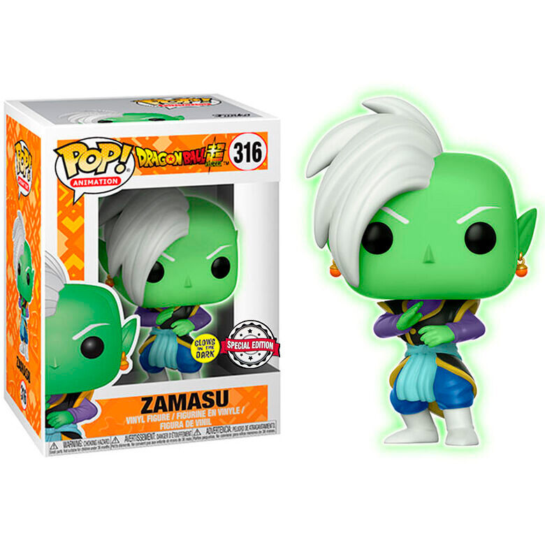 Funko POP! Animation Dragon Ball Super Zamasu Phosphoreszierend Limitierte Auflage