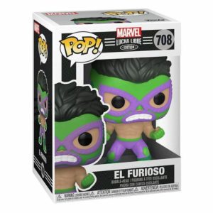 Funko POP! Marvel Lucha Libre Edition Hulk El Furioso