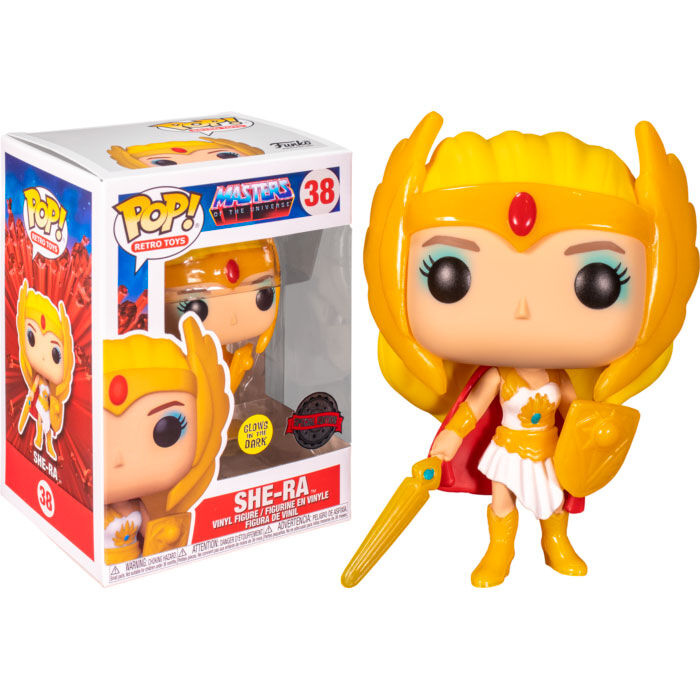 Funko POP! Television Les Maîtres de l'Univers She-Ra Edition Limitée Phosphorescente