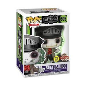 Funko POP! Movies Beetlejuice - Beetlejuice (Guide Hat) Glow in the Dark Limited Edition