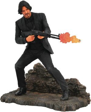 Figurine Diamond Select Diorama John Wick with Shotgun Catacombs 23cm