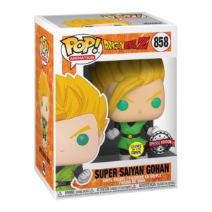 Funko POP! Animation Dragon Ball Z Super Saiyan Gohan Glow in the Dark Limited Edition