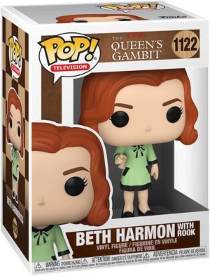 Funko POP! Television The Queen's Gambit Beth Harmon with Rook