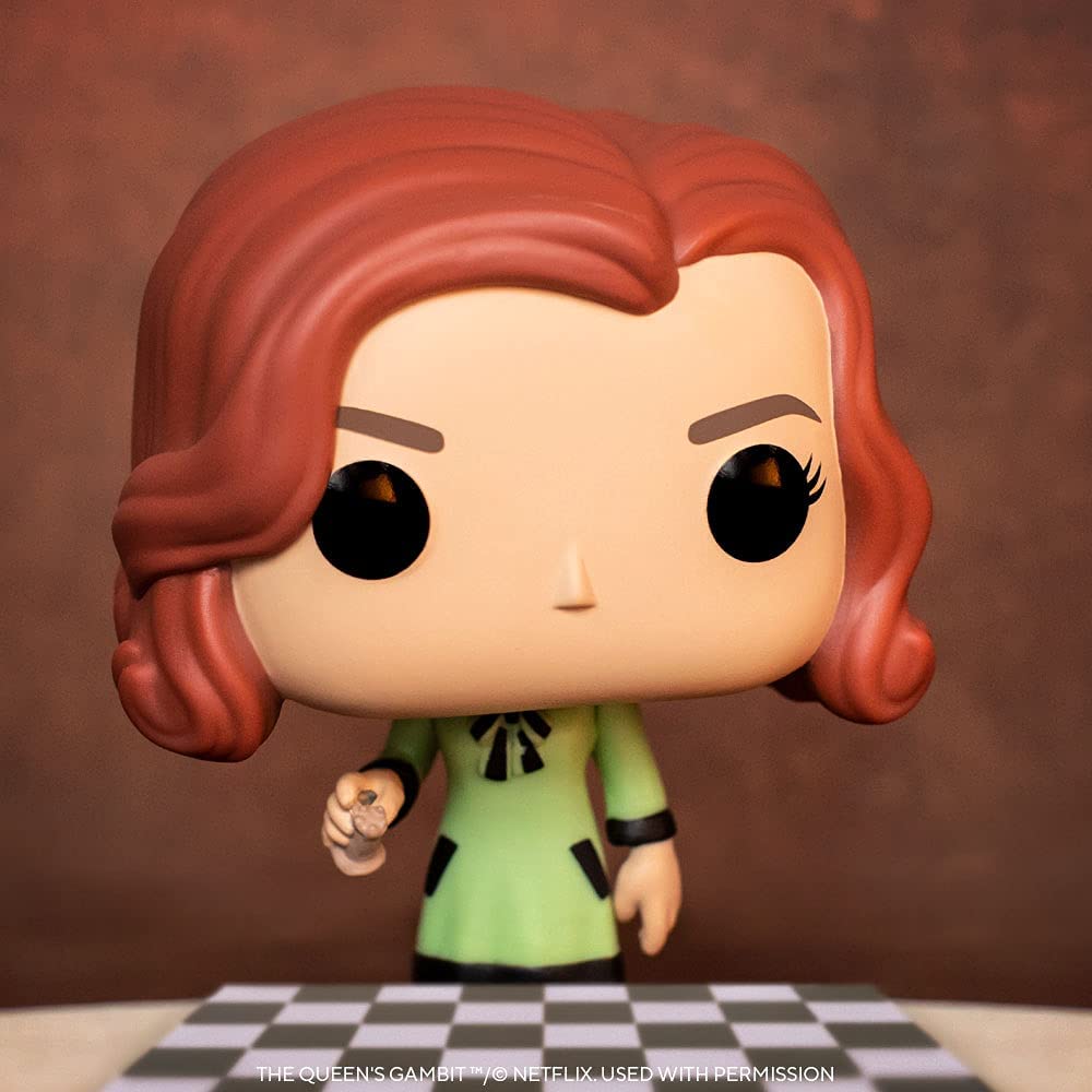 POP! Television The Queen's Gambit - Beth Harmon with Rook #1122 - Funko -  Shark Power Games - Um Mar de Diversão