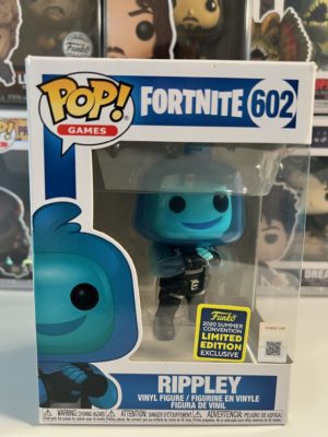 Funko POP! Games Fortnite Rippley Limitierte Auflage Summer Convention 2020 - Unvollkommene Box