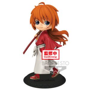 Figure Banpresto Q Posket Rurouni Kenshin Meiji Swordsman Romantic Story Kenshin Himura 14cm