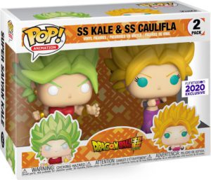 Funko POP! Animation Dragon Ball Super 2 Pack SS Kale & SS Caulifla Limited Edition
