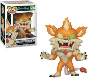 Funko POP! Animation Rick & Morty Berserker Squanchy