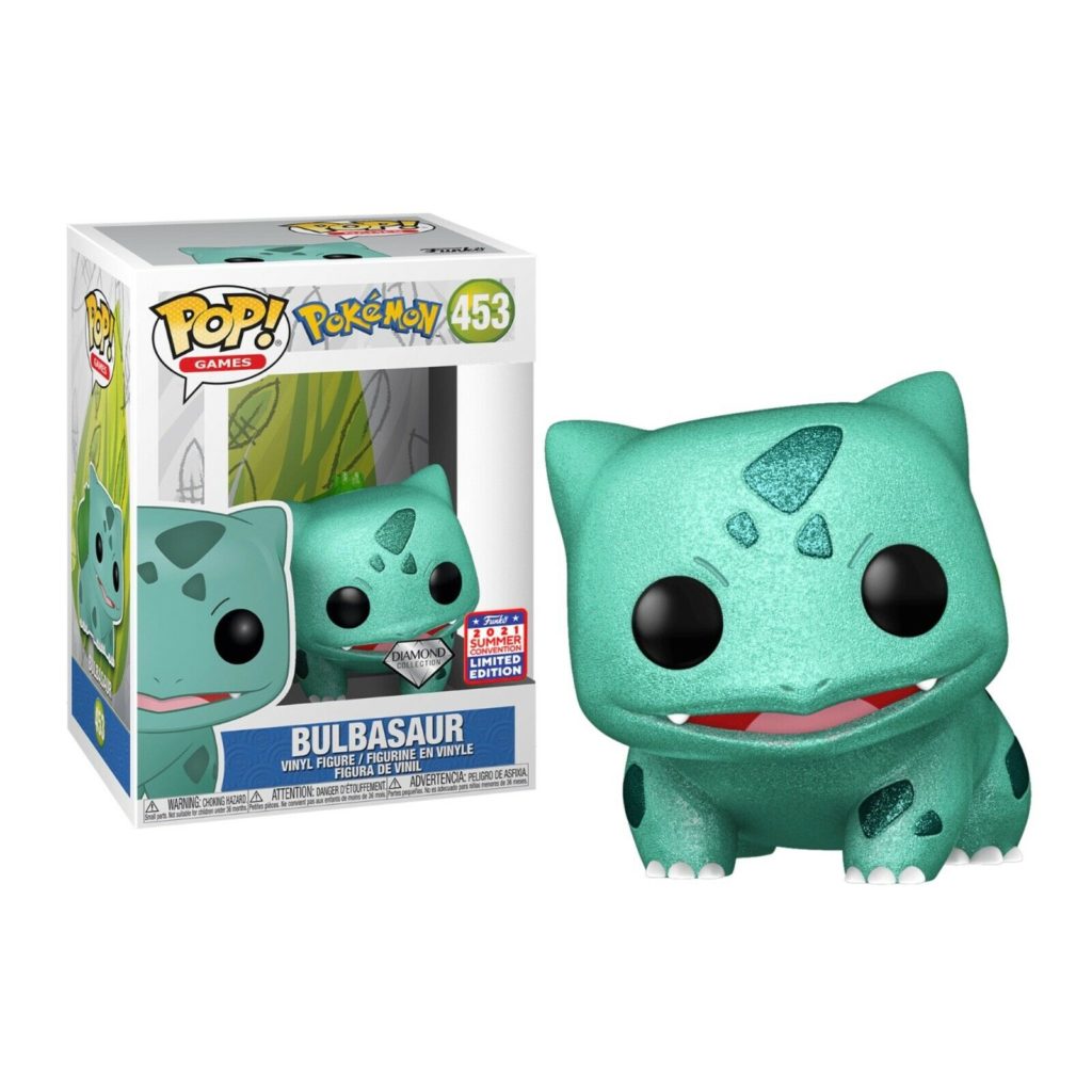 Funko POP! Games Pokémon Bulbizarre Diamond Edition Limitée Summer  Convention 2021 - LJ Shop - Boutique en ligne Suisse