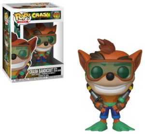 Funko POP! Games Crash Bandicoot Crash with Scuba Gear