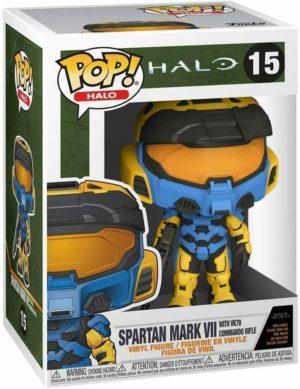 Funko POP! Halo Spartan Mark VII with VK78 Commando Rifle