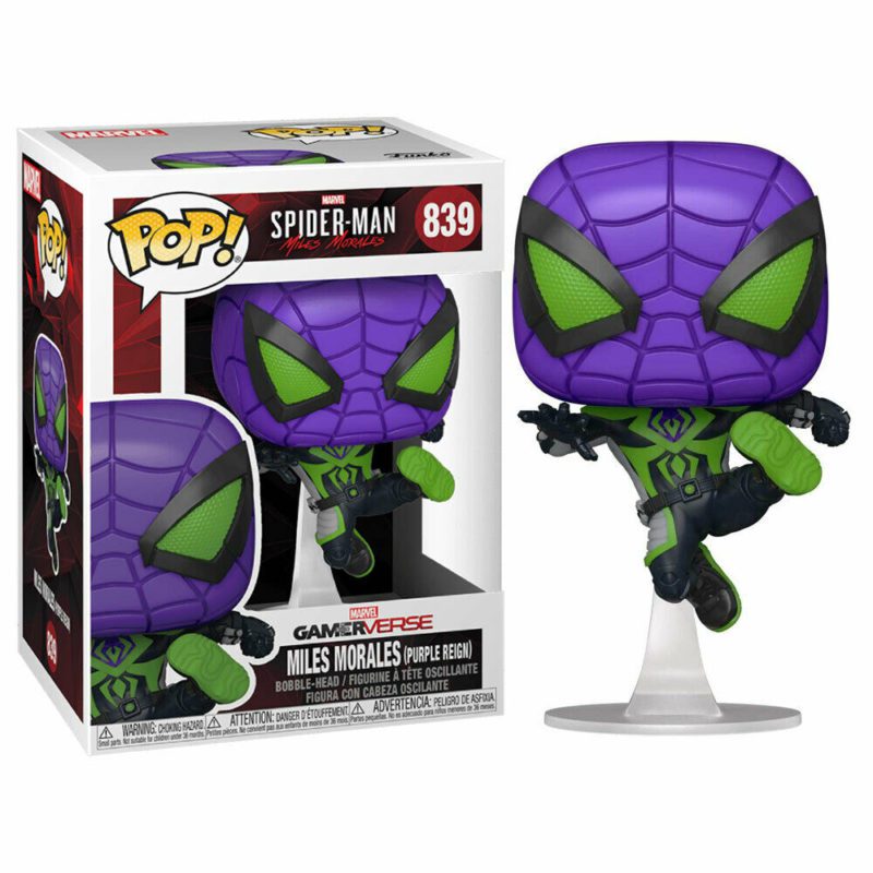 Funko POP! Marvel Spider-Man Miles Morales (Purple Reign)