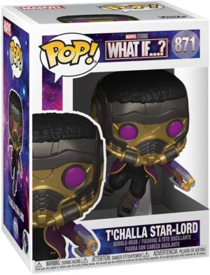 Funko POP! Marvel What If...? T'Challa Star-Lord
