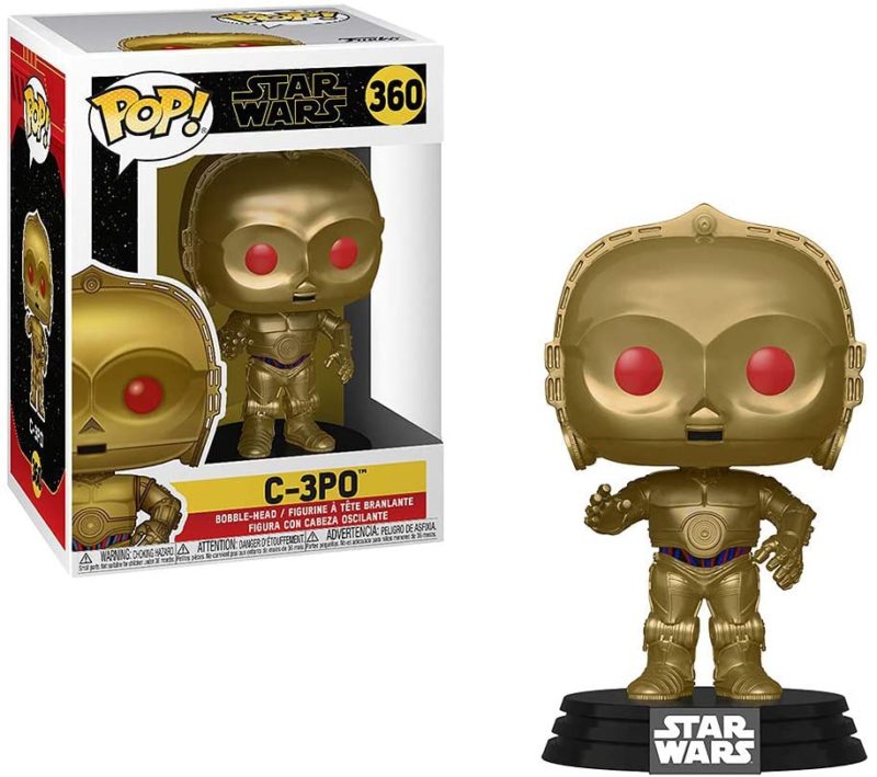 Funko POP! Movies Star Wars IX C-3PO (Rise of Skywalker) (Yeux Rouges)