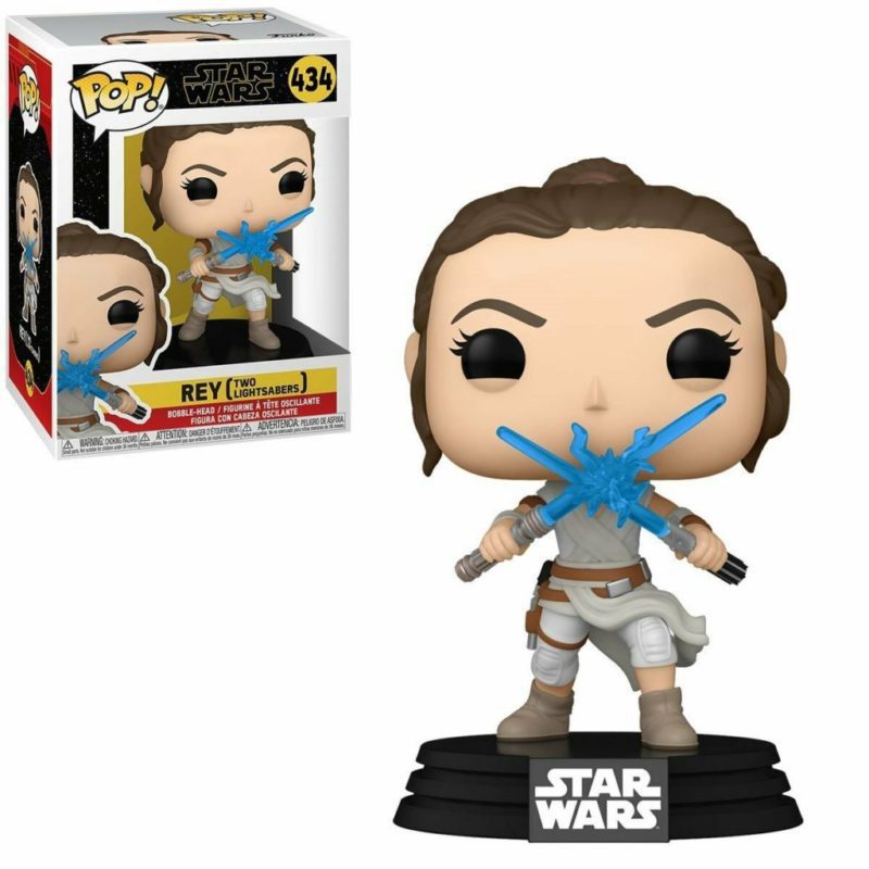 Funko POP! Star Wars Episode IX Rey (Two Lightsabers)