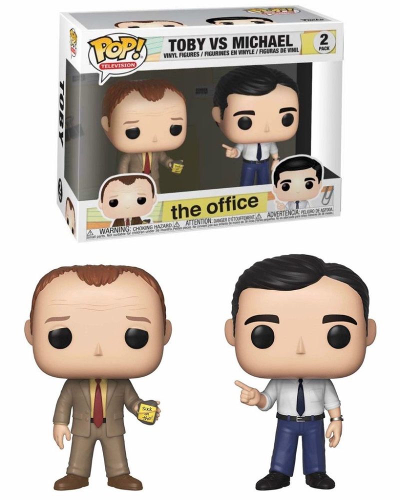 Funko POP! Television The Office 2-Pack Toby vs Michael