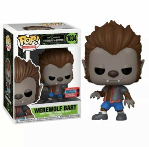 Funko POP! Television Die Simpsons Treehouse of Horror Werewolf Bart Limitierte Auflage Fall Convention 2020