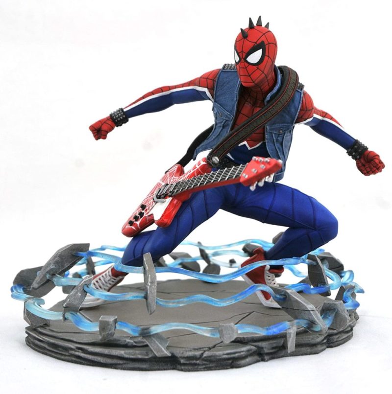 Statue Spider-Punk Spiderman Marvel 18cm