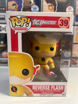 Funko POP! Heroes DC Universe Reverse Flash - Boîte Imparfaite