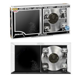 Funko POP! Albums Metallica The Black Album Noir et Blanc Edition Limitée