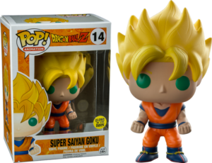 Funko POP! Animation Dragon Ball Z Super Saiyan Goku Glow in the Dark Limited Edition