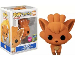 Funko POP! Games Pokémon Vulpix Flocked Limited Edition 2020 Summer Convention