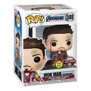 Funko POP! Marvel Avengers Endgame Iron Man (I am Iron Man) Glow in the Dark Limited Edition