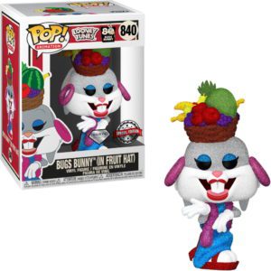 Funko POP! Animation Looney Tunes 80th Anniversary Bugs Bunny (In Fruit Hat) Diamond Limited Edition