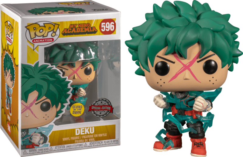 Funko POP! Animation My Hero Academia Deku (Full Cowl) Edition Limitée Phosphorescente