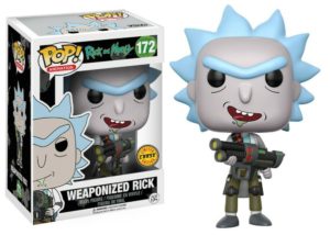 Funko POP! Animation Rick & Morty Weaponized Rick Limitierte Auflage Chase
