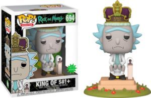 Funko POP! Animation Rick & Morty King of S#!+ with sound 15cm