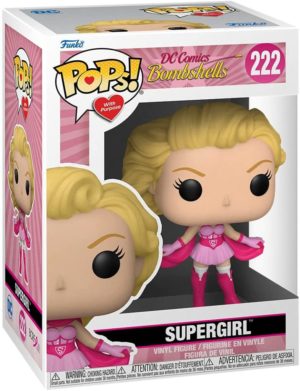 Funko POP! DC Comics Bombshells Supergirl Aufklärung über Brustkrebs