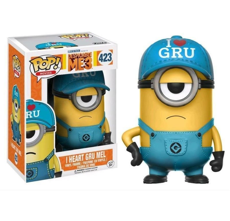 Funko POP! Movies Despicable Me 3 I Heart Gru Mel Limited Edition