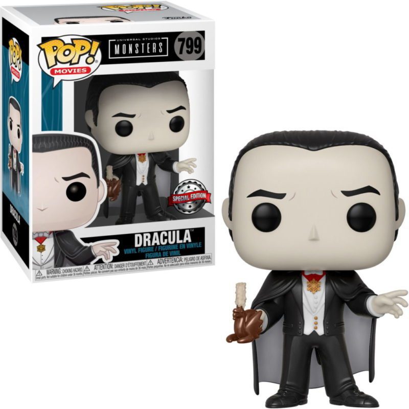 Funko POP! Movies Universal Monsters Dracula with Candle Limited Edition